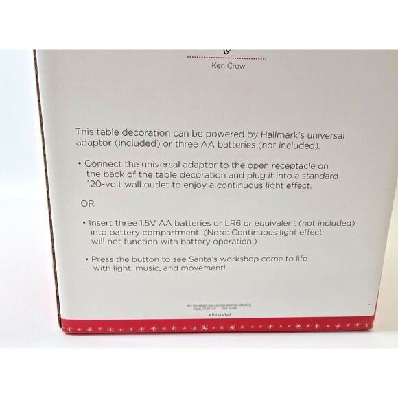 Hallmark Keepsake Where Dreams Become‎ Toys Ornament Sound Motion Animated 2004 - Picture 12 of 13